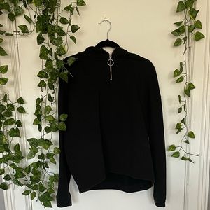 Top shop quarter zip hoodie